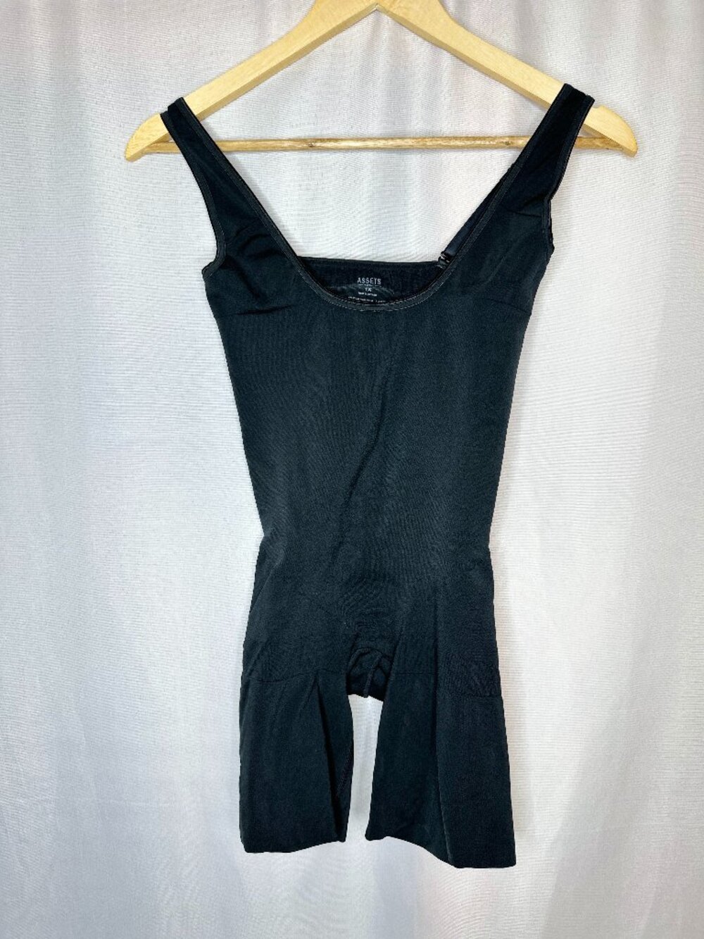 Assets by Spanx Remarkable Results All in One Body Slimmer Bodysuit, Size 1X